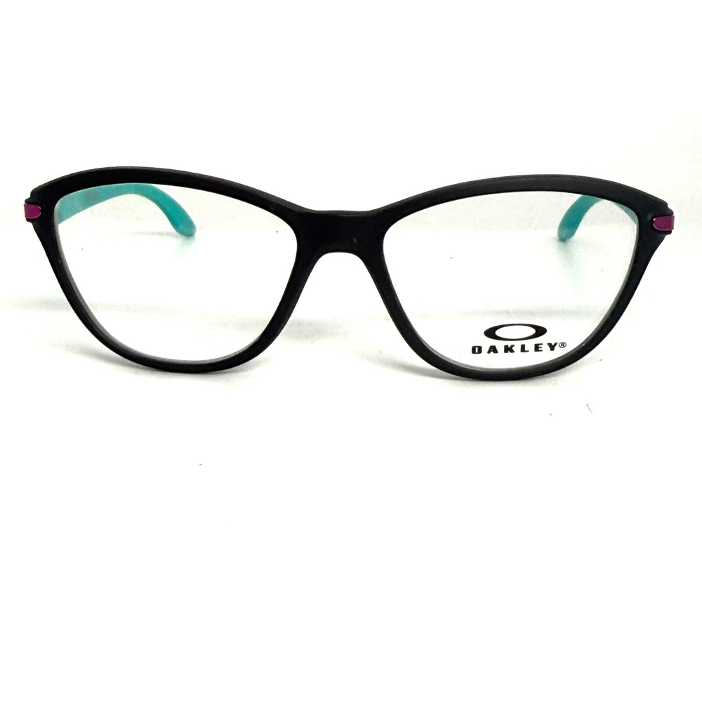 Oakley Twin Tail OY8008-0148 Satin Black Green Eyeglasses Frames 48-14 122 17866